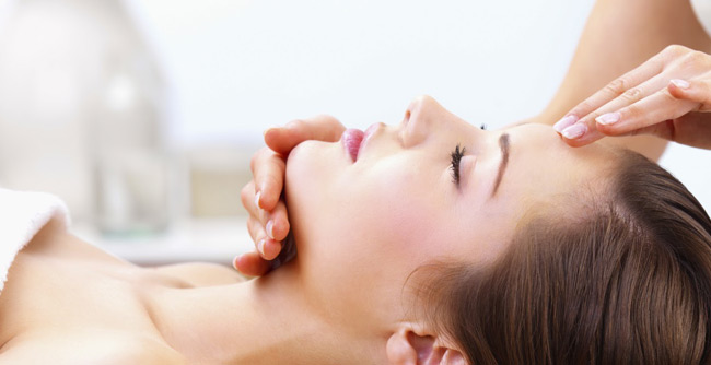 Correct skin imbalances with Acupressure massage
